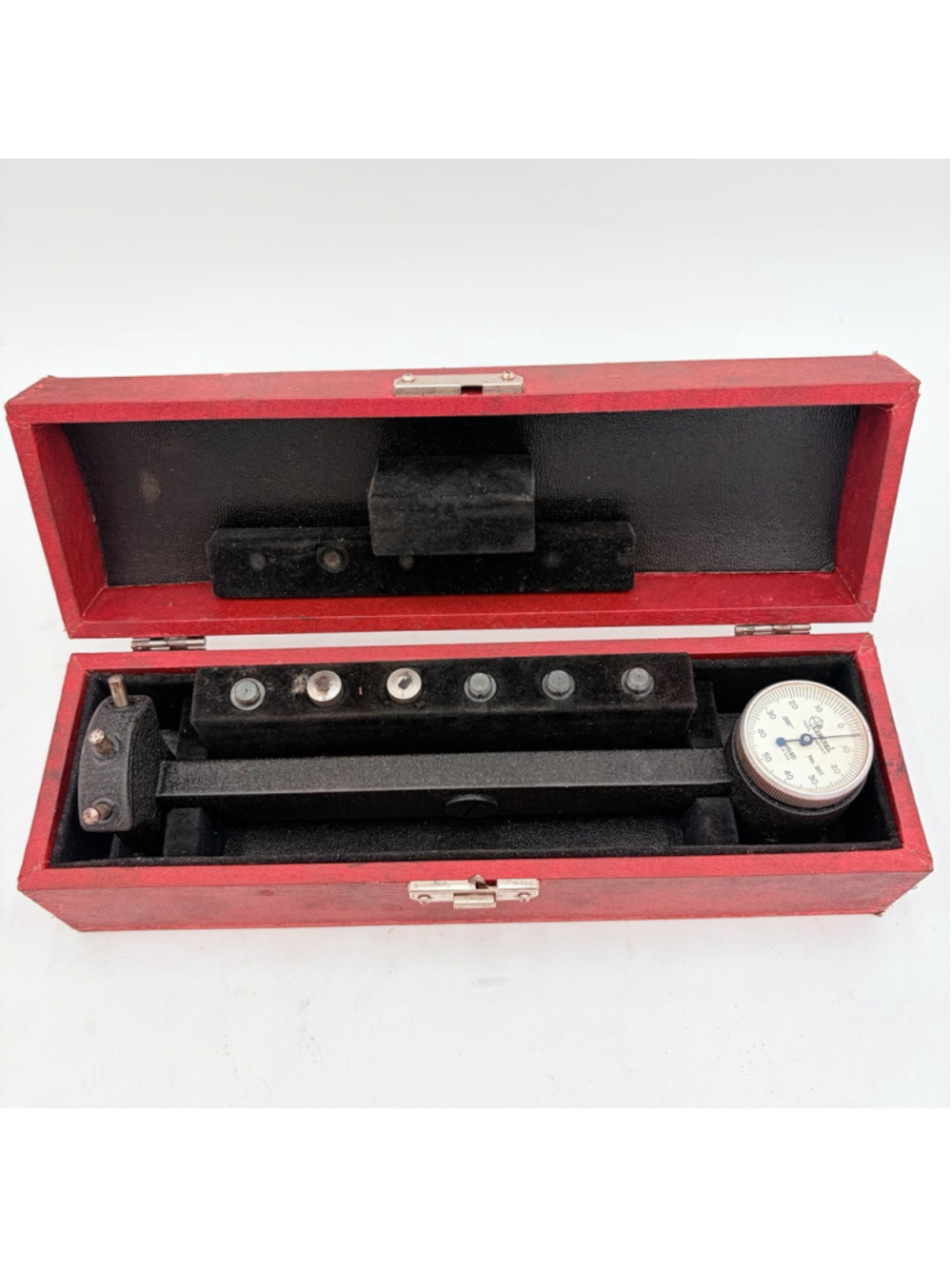 Central Tool No 201 Cylinder Bore Gauge Dial Indicator Set .001” USA
